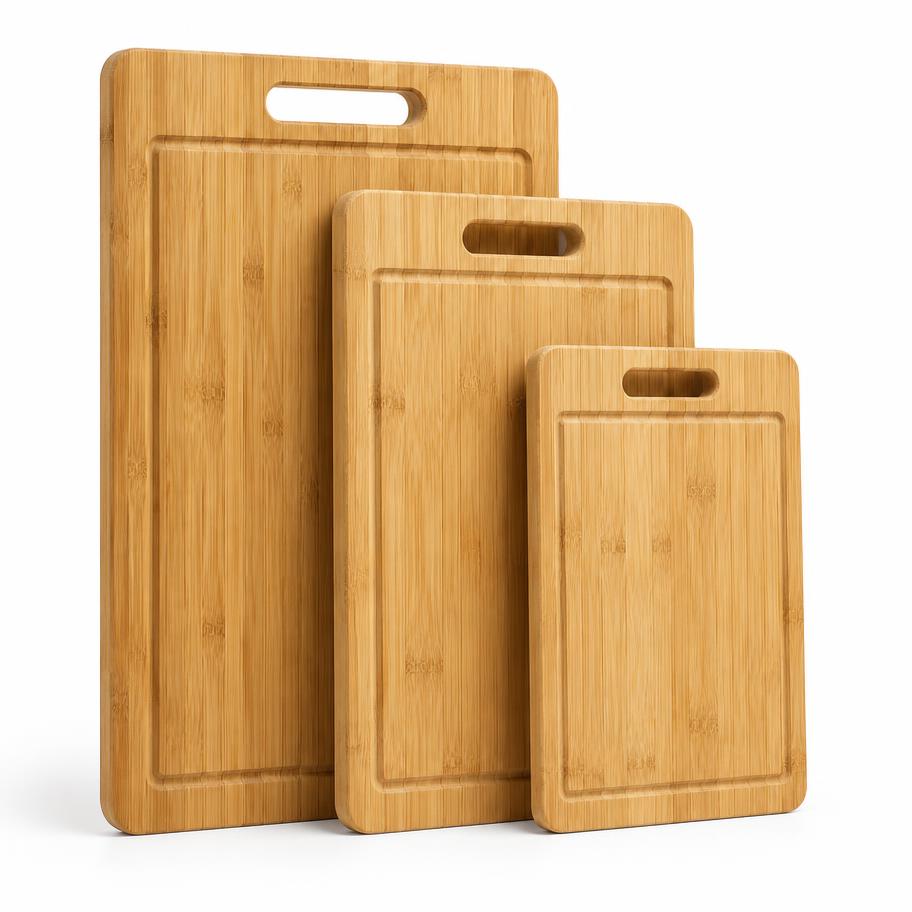 Bamboo Chopping Board Trio