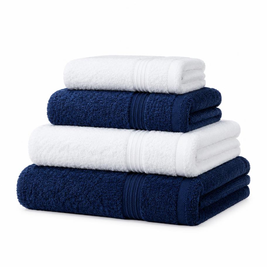 Plush Bath Towel Bundle — 4 Piece