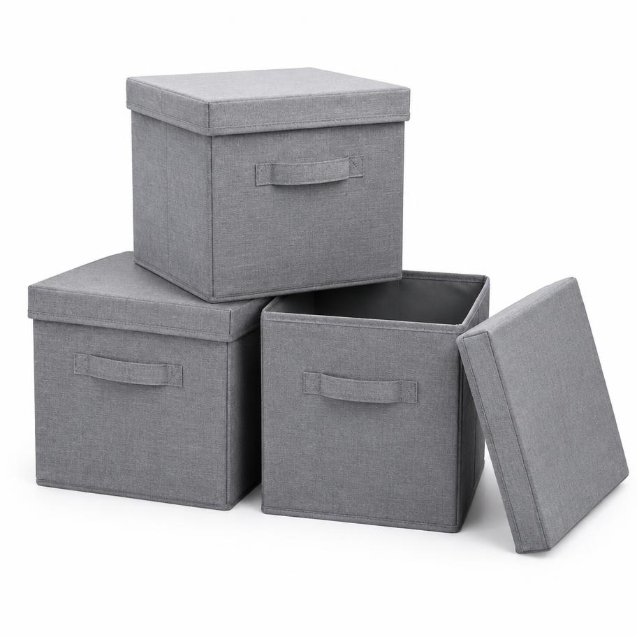 Foldable Fabric Storage Cubes
